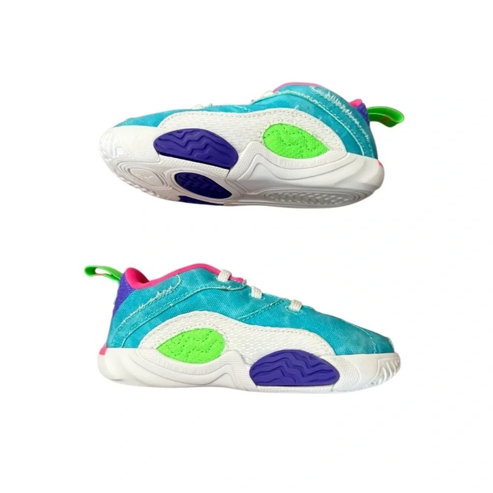 Jordan Tatum 2 GPX Sneakers Colorful Kicks-Size 8C-Like New